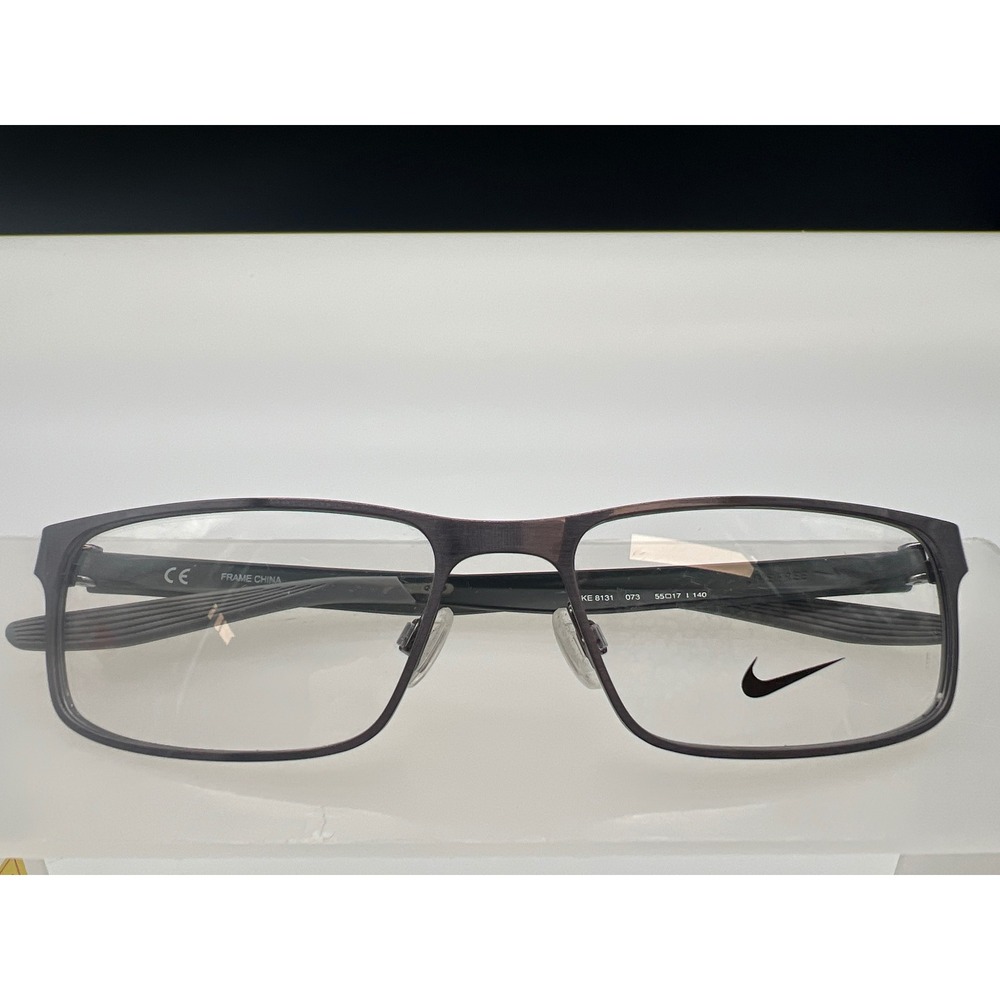 Nike Live Free Grey Rectangle Eyeglass 8131 073 55[]17 140 Frame Only